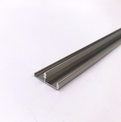 Hình dạng chữ T 18,6mm Đùn nhôm trang trí Hồ sơ viền trang trí