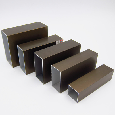 Ống nhôm vuông góc anốt T5 6030 Ống thép hình chữ nhật