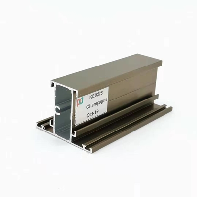Hợp kim nhôm 6063 Casement Window Profiles Bột tráng nhôm ép đùn