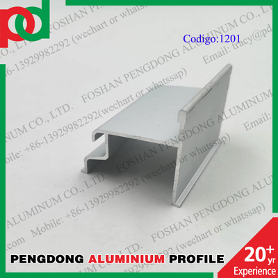 Cấu hình cửa nhôm Anodized 0,15mm 6063 Series T5 Temper