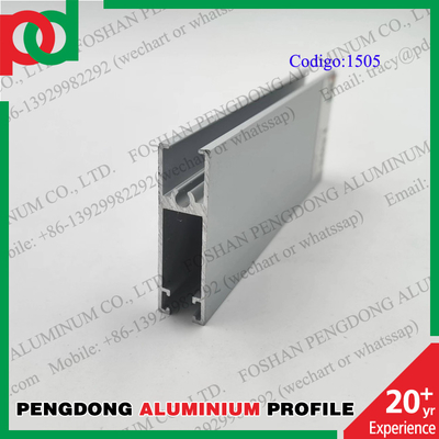 Cấu hình cửa nhôm Anodized 0,15mm 6063 Series T5 Temper