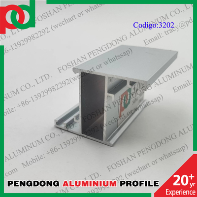 Cấu hình cửa sổ nhôm OEM Shape 6063 Chiều dài tùy chỉnh