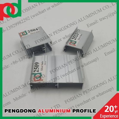 Hồ sơ nhôm T5 dài 5,8 mét được sơn tĩnh điện cho cửa sổ và cửa ra vào