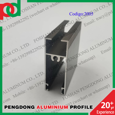 Hồ sơ cửa sổ nhôm dài 6 mét được anodized cho dòng L20 của Bolivia và Chile