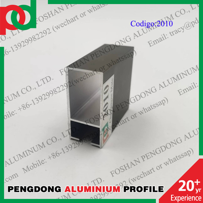 Hồ sơ cửa sổ nhôm dài 6 mét được anodized cho dòng L20 của Bolivia và Chile