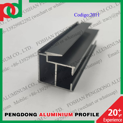 Hồ sơ cửa sổ nhôm dài 6 mét được anodized cho dòng L20 của Bolivia và Chile