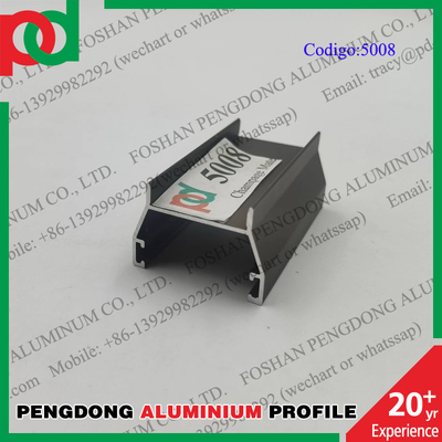 Hồ sơ cửa sổ nhôm dài 6 mét được anodized cho dòng L20 của Bolivia và Chile