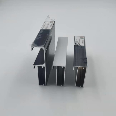 Cấu hình nhôm anodized màu 6063 cho cửa tủ quần áo trượt