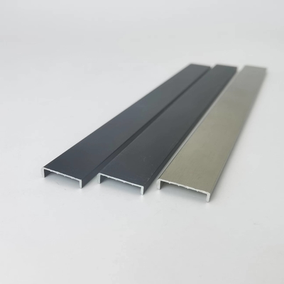 Cấu hình nhôm hình chữ U anodized cho trang trí gạch viền trang trí