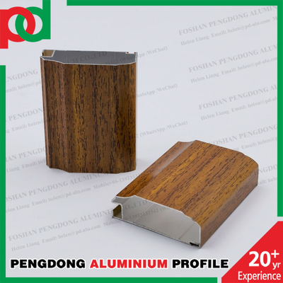 Nhà sản xuất Phật Sơn Hồ sơ tủ bếp bằng nhôm đánh bóng bạc có độ bóng cao