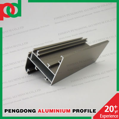 Hồ sơ cửa nhôm Anodizing Champagne