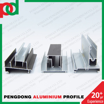 T5 Profile Extrusion nhôm nóng cho cửa sổ trượt trong mọi màu sắc hạt gỗ