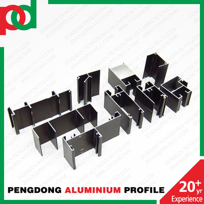 T5 Profile Extrusion nhôm nóng cho cửa sổ trượt trong mọi màu sắc hạt gỗ