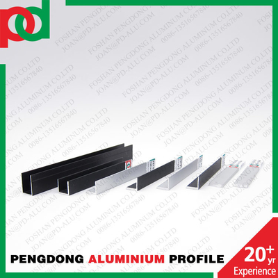 U Channel Groove Profiles Aluminium cho cửa sổ và cửa ra vào và đồ nội thất