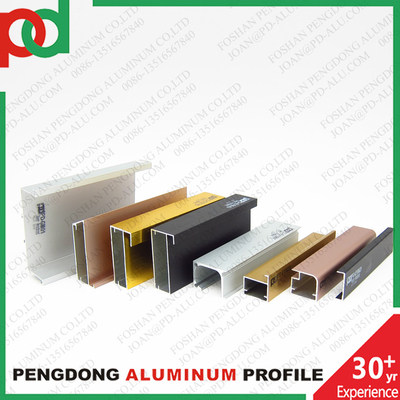 Hồ sơ nhôm cho đồ nội thất chất lượng tốt nhất Peru Mexico Argentina Bolivia Colombia