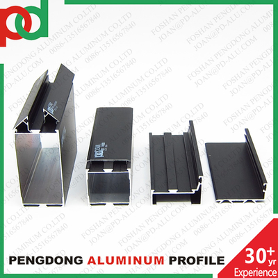 Profiles Anodized Đen Aluminium Cho Cửa sổ Và Cửa Serie 35