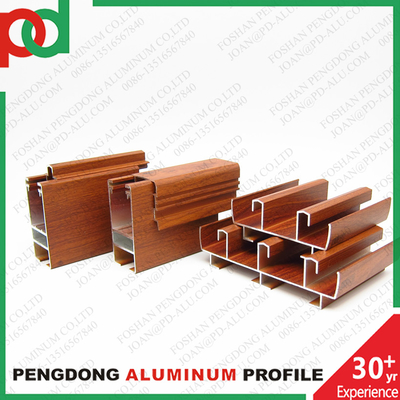Profiles Anodized Đen Aluminium Cho Cửa sổ Và Cửa Serie 35