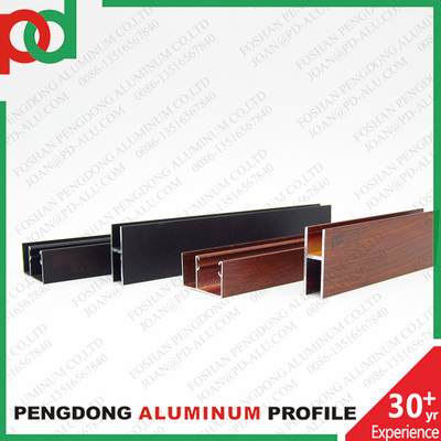 Kênh U nhôm màu vân gỗ cho lan can, giàn hoa, ban công, ống hàng rào xuất khẩu sang Nam Mỹ