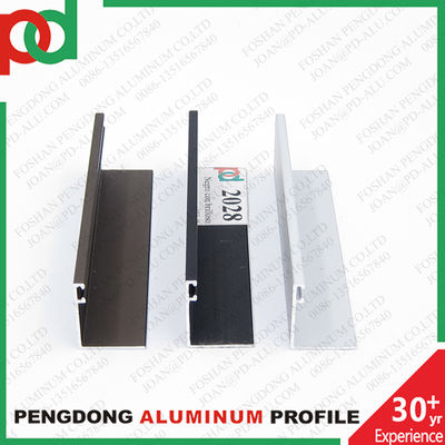 Hồ sơ nhôm cho sàn nhà Tủ quần áo gốm Khung cửa trượt Đường ray trên cùng Bottom Closet Profiles Aluminium