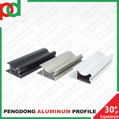 Hồ sơ nhôm cho sàn nhà Tủ quần áo gốm Khung cửa trượt Đường ray trên cùng Bottom Closet Profiles Aluminium