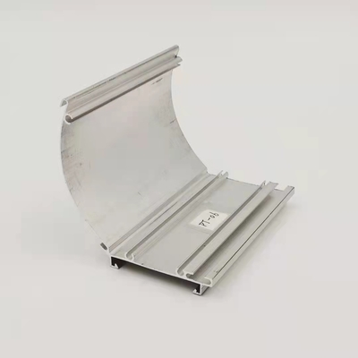 Sơn tĩnh điện 6063 Nhôm theo dõi Hồ sơ theo dõi Thanh ống lò xo Đáy