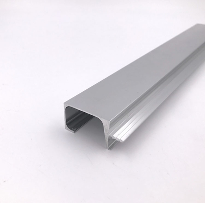 G Shape Nhôm Trim Profiles đánh bóng bạc Viền trang trí