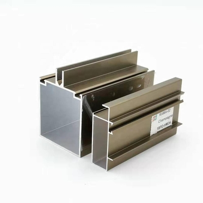 Độ dày tùy chỉnh 0,9mm 1,5mm Hồ sơ theo dõi rèm cho bức tường rèm