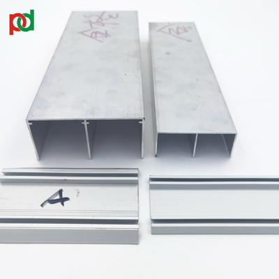 RoHs MSDS tủ quần áo trượt Hồ sơ nhôm cho tủ quần áo theo đường ray