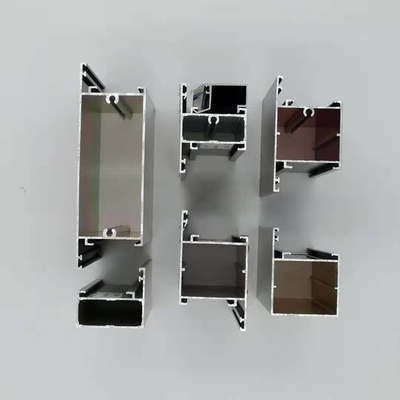 Hồ sơ cửa sổ hộp đựng Sơn tĩnh điện tùy chỉnh 6063 T5 Sơn tĩnh điện