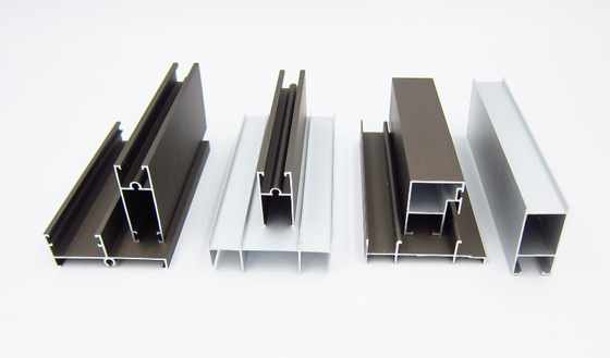 Hồ sơ cửa sổ trượt nhôm Colombia Anodising