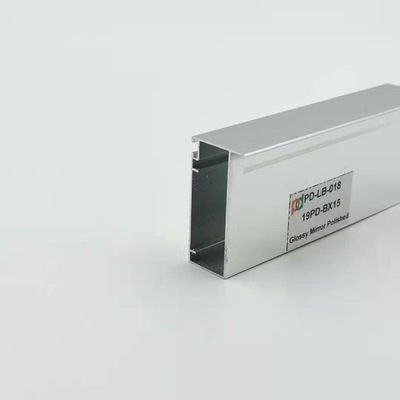 Cách âm T5 6063 Bếp nhôm định hình Đánh bóng màu bạc