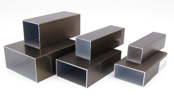 Cửa sổ trượt 40 * 40 Hồ sơ hình vuông Máy ép đùn kênh nhôm