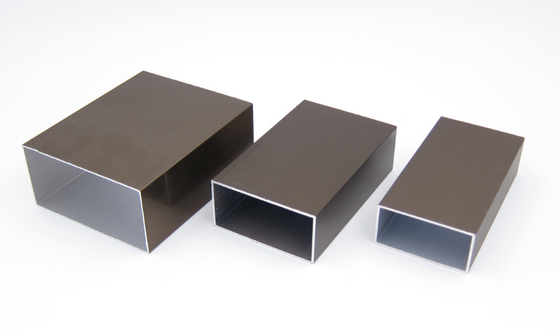 Mill Finish Hồ sơ đùn nhôm 40x40 Ống vuông chống ăn mòn