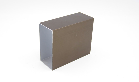Mill Finish Hồ sơ đùn nhôm 40x40 Ống vuông chống ăn mòn