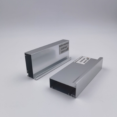 Hồ sơ nhà bếp bằng nhôm sơn tĩnh điện màu bạc sáng cho ACP