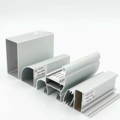 Khung cửa sổ nhôm ép đùn hoàn thành T5 Mill cho Ghana Congo Đi