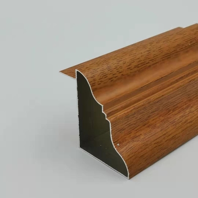 Tủ bếp bằng gỗ kết thúc nhôm Anodising cho Israel
