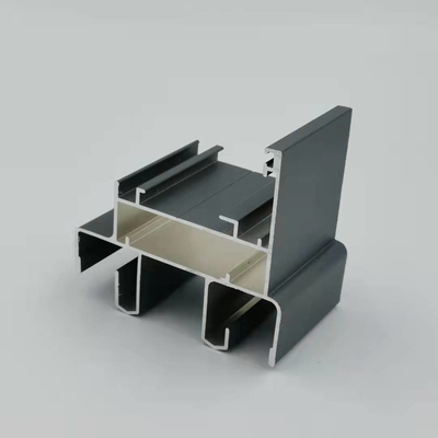 Hồ sơ cửa sổ trường hợp Gambia 6063 T6 Hình dạng nhôm ép đùn