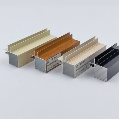 Mái gỗ 10mm nhôm nhà bếp Profiles cho đồ trang trí