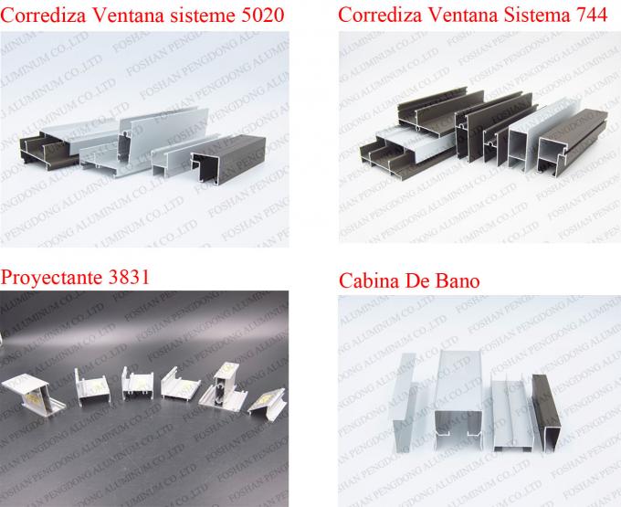 Profiles Nhôm Window Aand Door Profile To Colombia Sliding 744