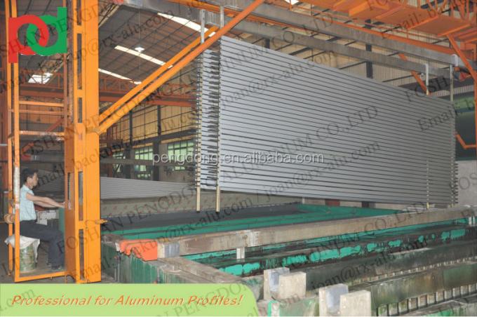 Libya Nhôm profile with Màu bạc Glossy Sơn tĩnh điện