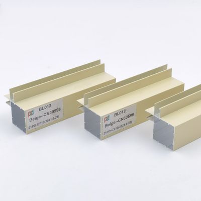 Giá tốt Nhôm định hình tiêu chuẩn sơn tĩnh điện Tủ bếp ốp chân tường Hồ sơ trực tuyến