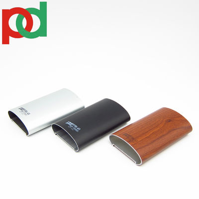 Giá tốt Hồ sơ tay vịn nhôm màu gỗ đen mờ Plata dài 6M với lớp hoàn thiện Anodized Bronze và các kích thước khác nhau trực tuyến
