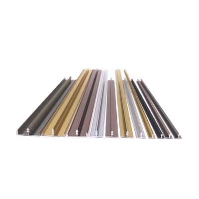 Giá tốt Hồ sơ cắt nhôm hình dạng 6063 Hàng loạt T cho tủ và sàn trực tuyến