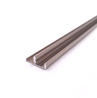 Giá tốt 16.3mm T Shape nhôm hình vuông viền trang trí Đánh bóng Khuôn mẫu trực tuyến