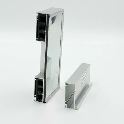 Giá tốt Hồ sơ nhôm Sơn tĩnh điện bạc 1,2mm cho Libya Israel Iraq trực tuyến